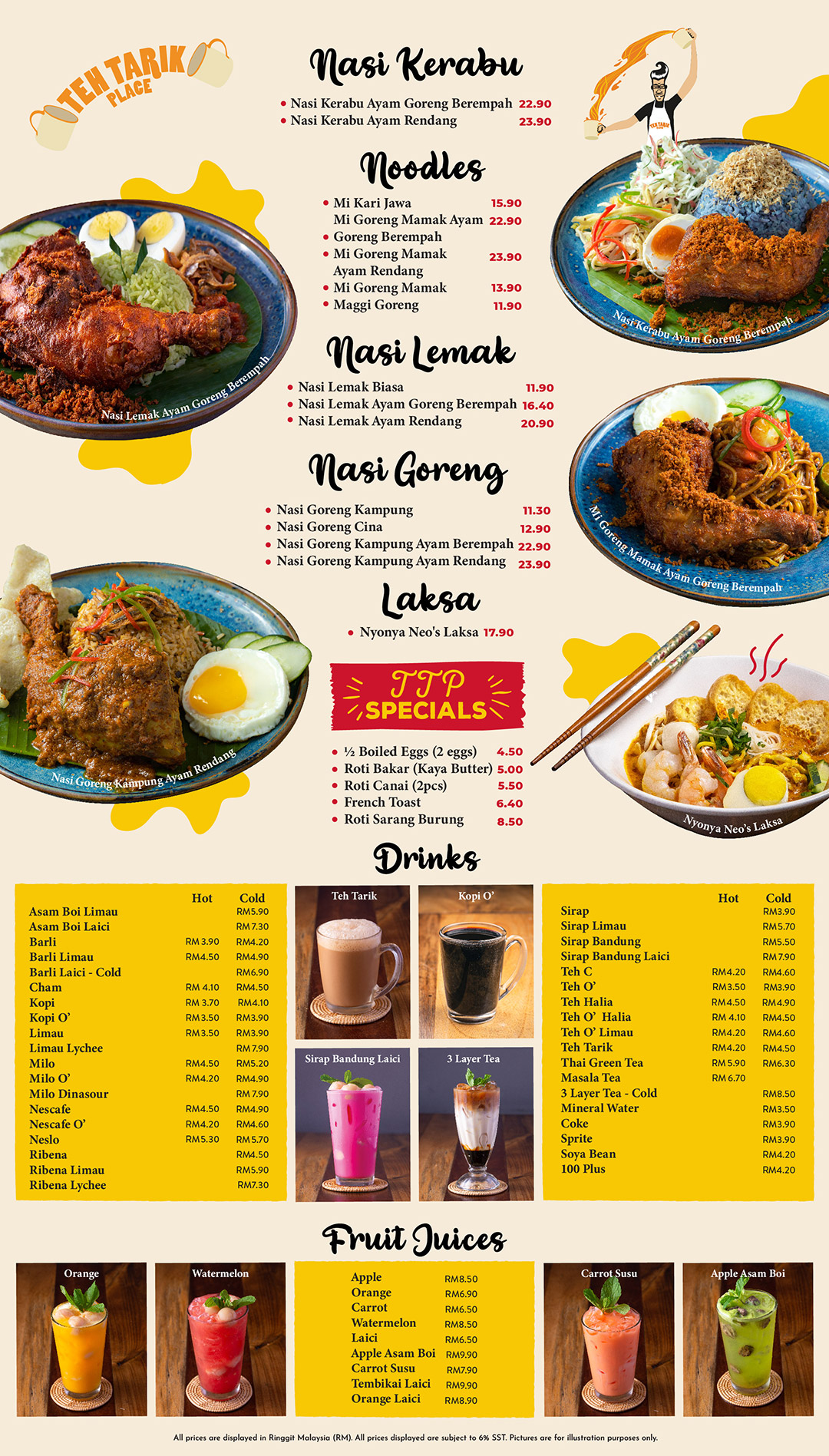 Selera Lunch Set – Teh Tarik Place