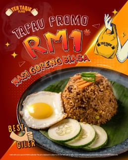 RM1 Nasi Goreng Biasa – Teh Tarik Place